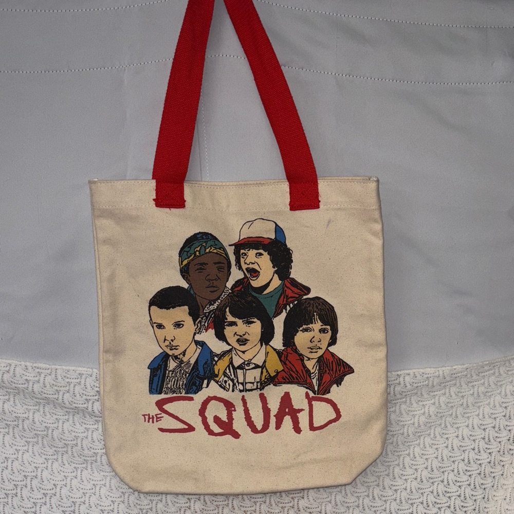 Loungefly Stranger Things canvas tote